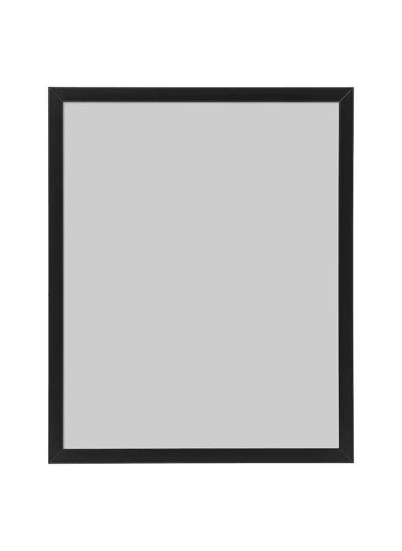 Picture Frame Wall Frame Black Plastic & Fibreboard 40x50 cm