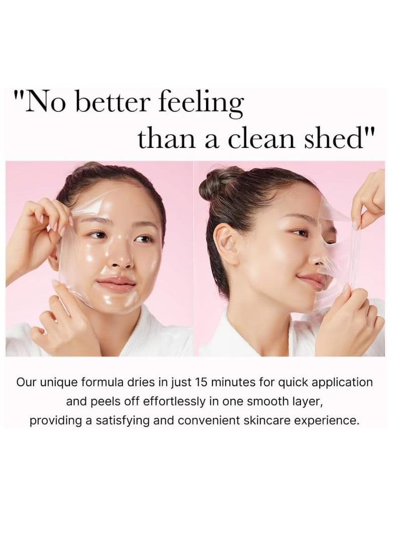 Medicube Collagen Overnight Wrapping Peel Off Facial Mask Pack - Elasticity & Hydration Care, Reduces Sagging & Dullness - Hydrolyzed Collagen For Glowing Skin - Korean Skin Care, 2.53 fl.oz