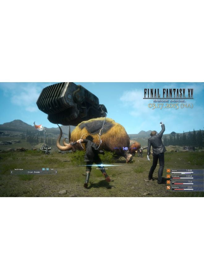 Final Fantasy XV - Region 2 - role_playing - playstation_4_ps4