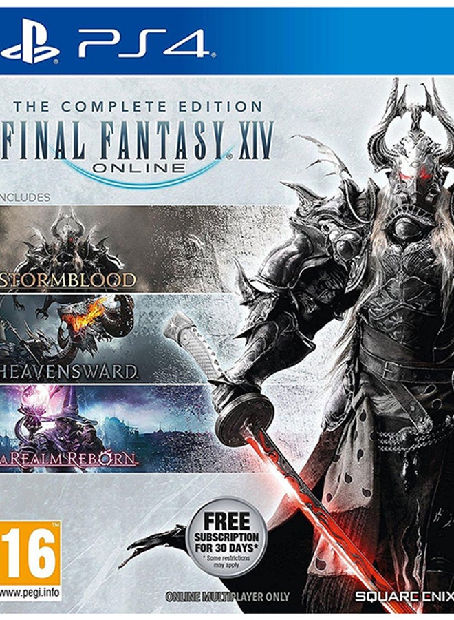 Final Fantasy XIV Online Complete Edition - Region 2 (Intl Version) - Adventure - PlayStation 4 (PS4)