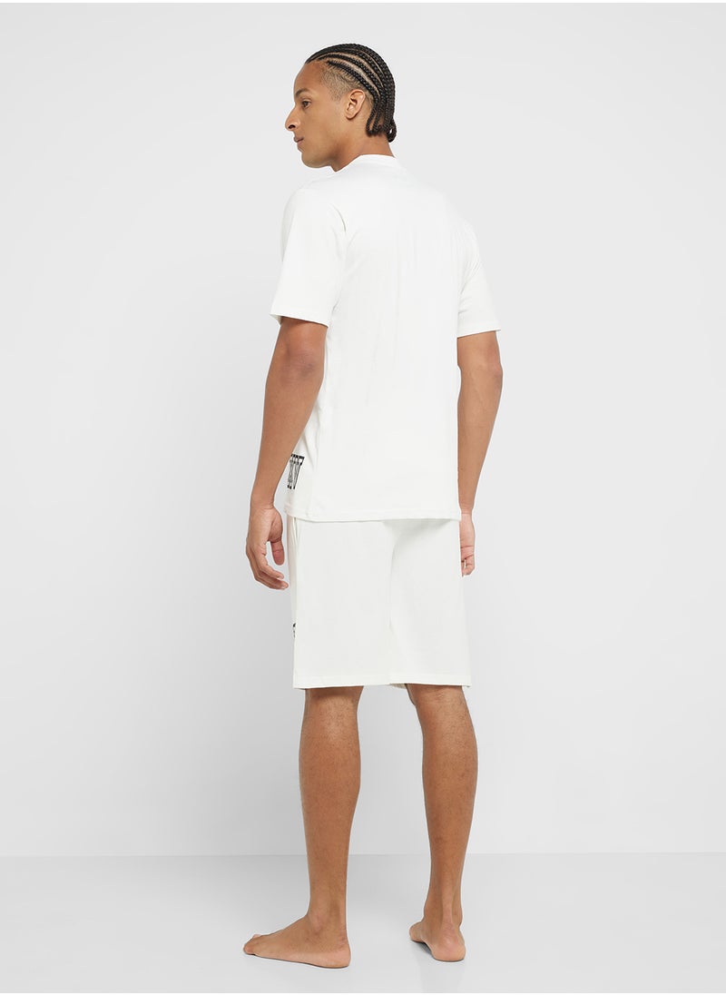 Nightwear T-Shirt & Shorts Sets