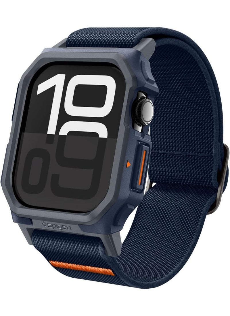 Lite Fit Pro for Apple Watch Series 10 (46mm) Case with Band - Navy Blue