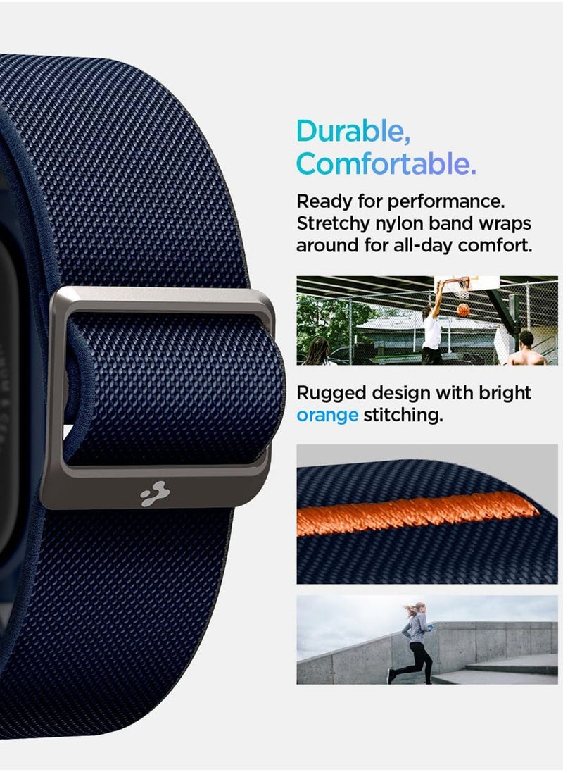 Lite Fit Pro for Apple Watch Series 10 (46mm) Case with Band - Navy Blue