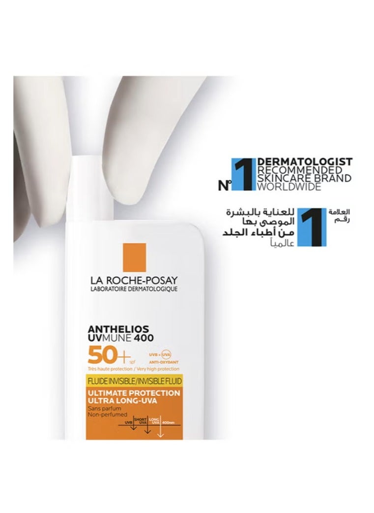 Anthelios UVMune400 50+Invisible Fluid 50ml