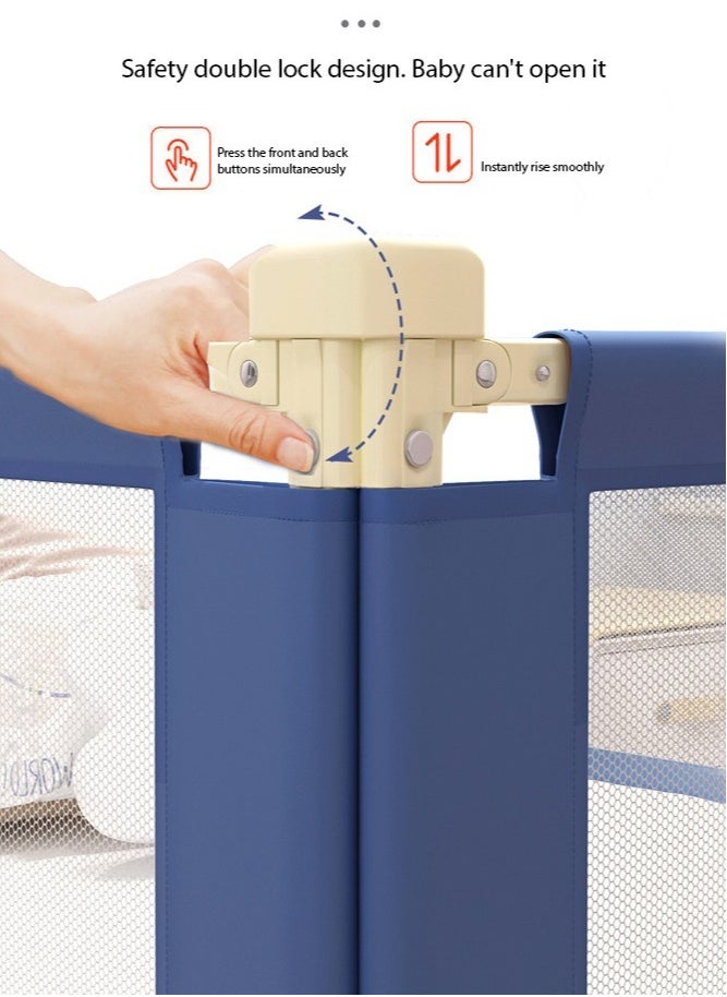 Secure Dreams Bed Fence Safety Ease and Peace of Mind for Your Baby