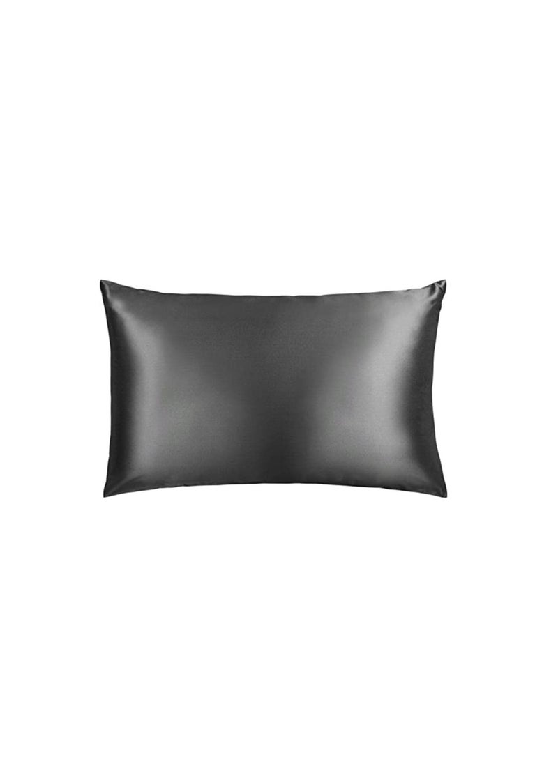 Comfio Charcoal Silk Pillows 2 Pieces 80x50 cm