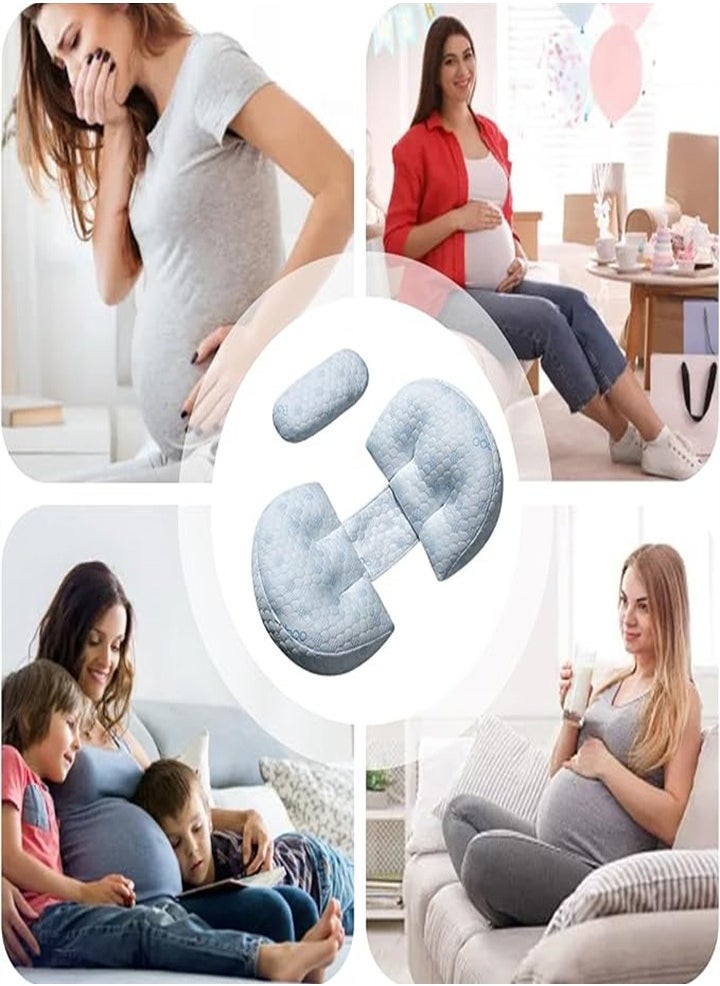 New ergonomic sleeping pregnancy pillow, protective U-shaped lumbar pillow pregnancy accessories, comfortable and easy to use