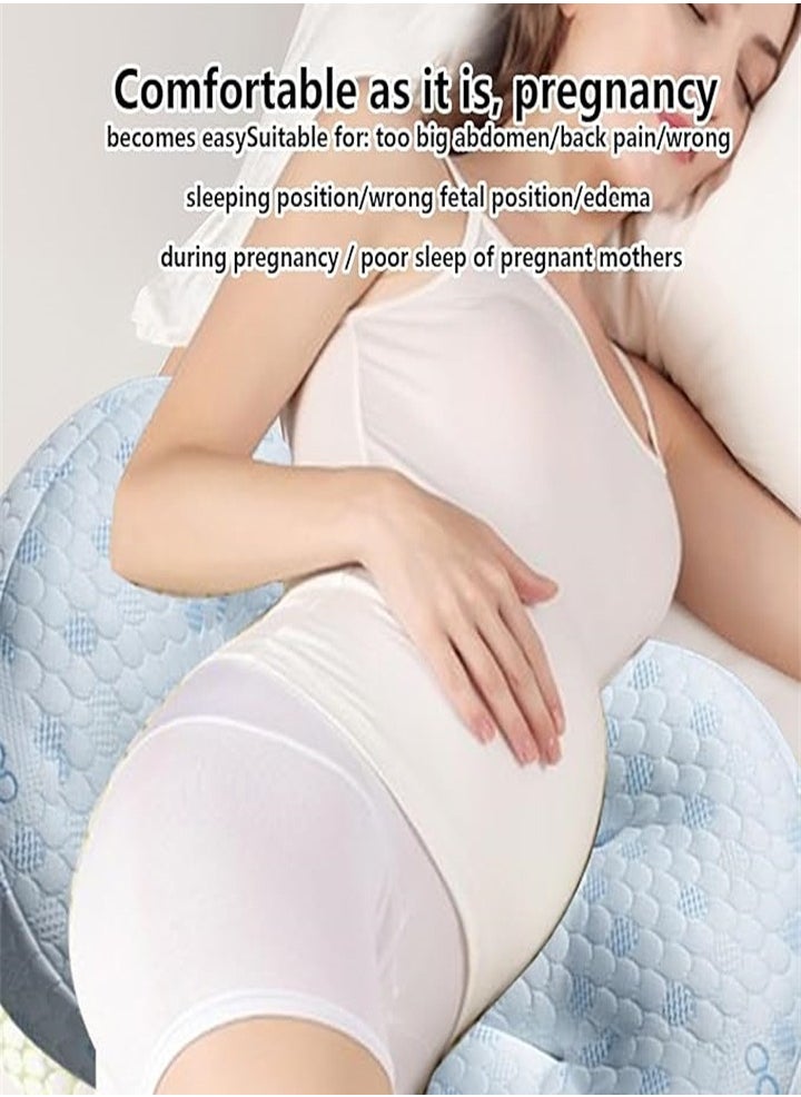 New ergonomic sleeping pregnancy pillow, protective U-shaped lumbar pillow pregnancy accessories, comfortable and easy to use