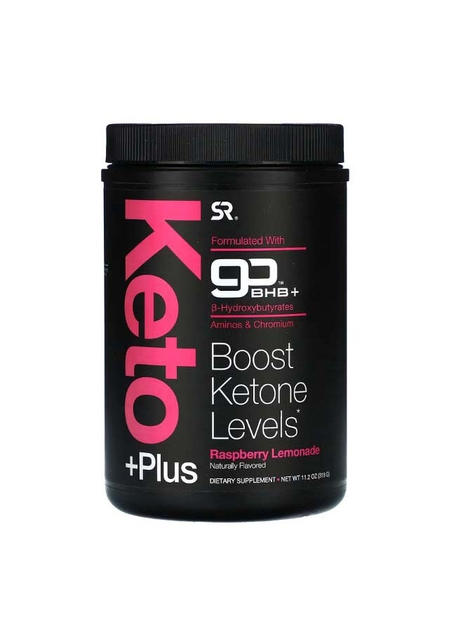 Keto Plus GO BHB   Raspberry Lemonade 11.2 oz 318 g