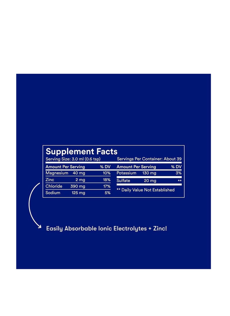 Fuel-replenishing electrolytes 4fl oz 118ml