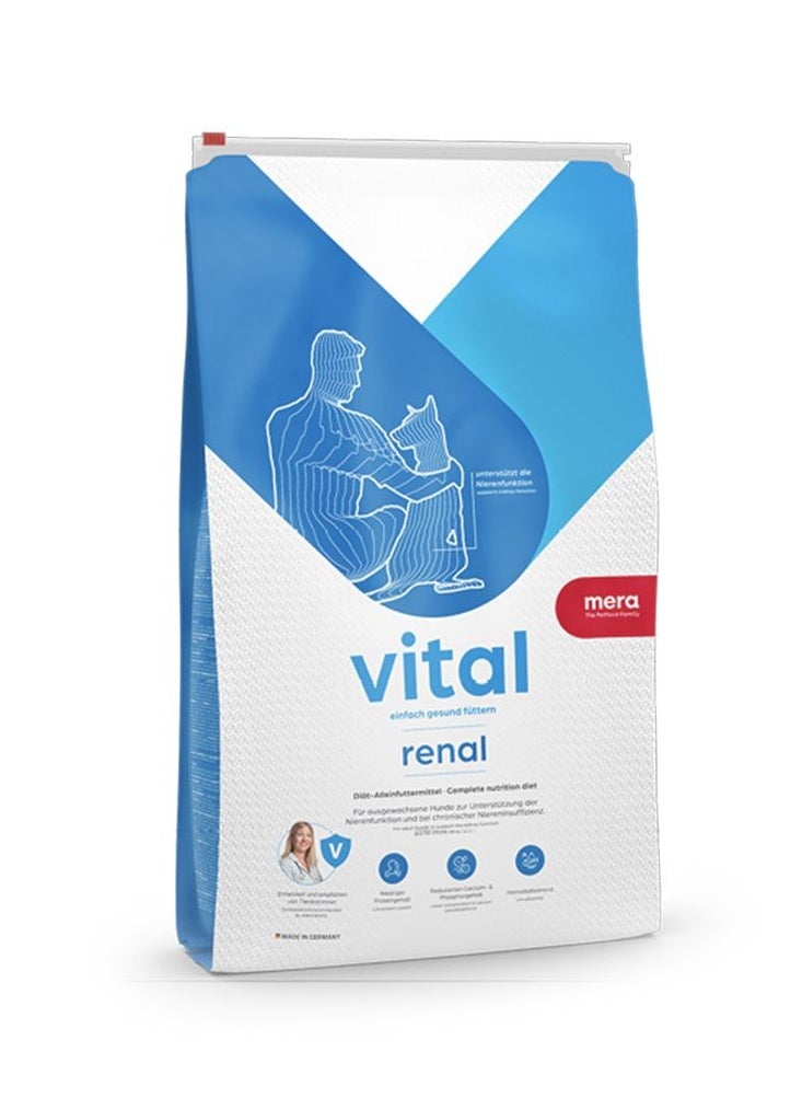 MeraVital Renal Dry Food for Dogs | Gentle Diet Support for Kidney Health 3 Kg