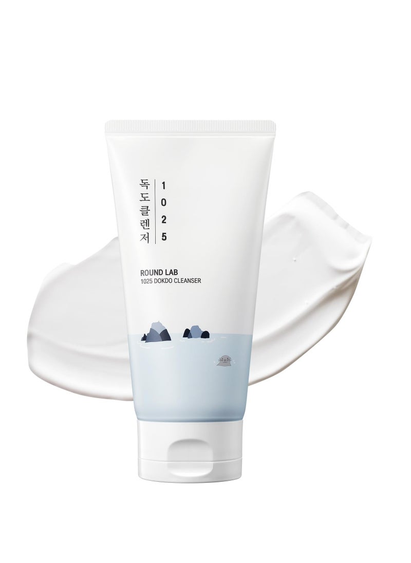 ROUND LAB 1025 Dokdo Cleanser 150ml / Moisturizing, Cleansing, Gentle, Bubbly Foam Cleanser (150ml)