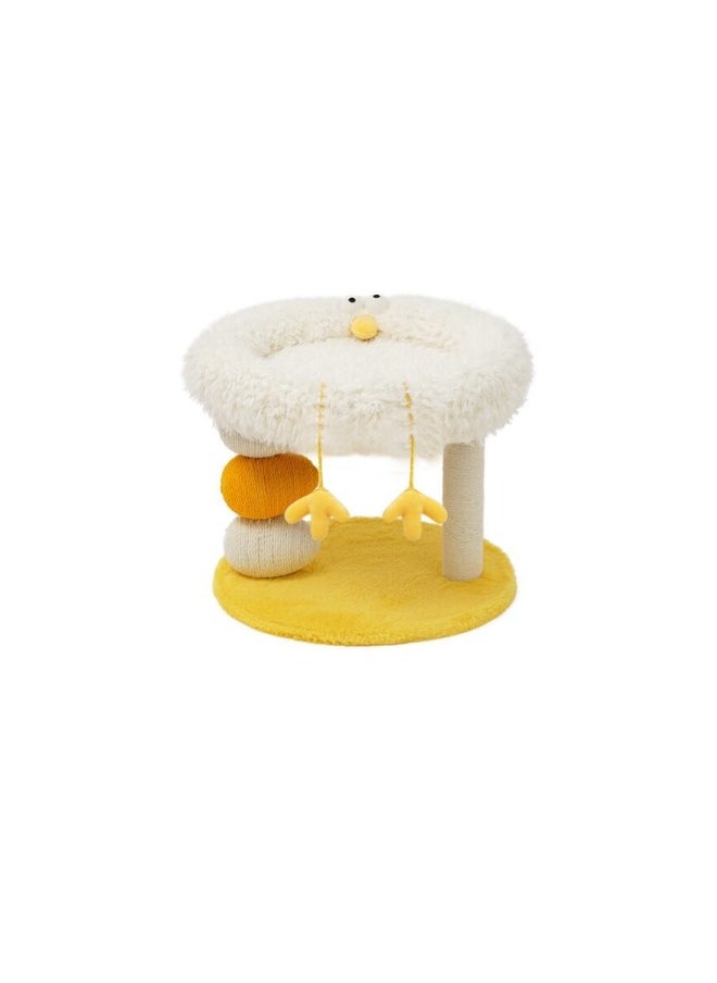 Chick Platform Cat Scratch Post Cat Nest Cat Tree All in One SIZE - 40cm x 49cm x 43cm