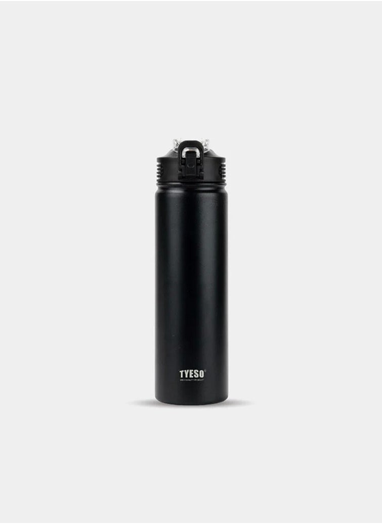 New Portable Stainless Steel Sports Thermos Cup With Direct Drinking Straw, Simple And Trendy