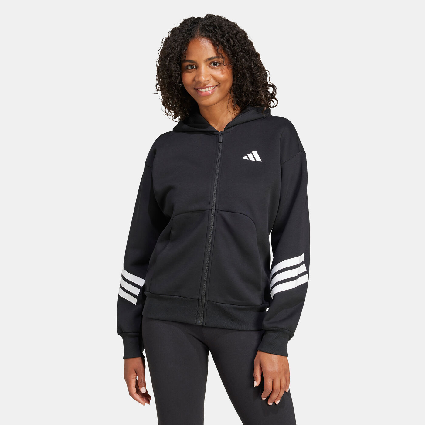 Women's Future Icons 3-Stripes Full-Zip Hoodie