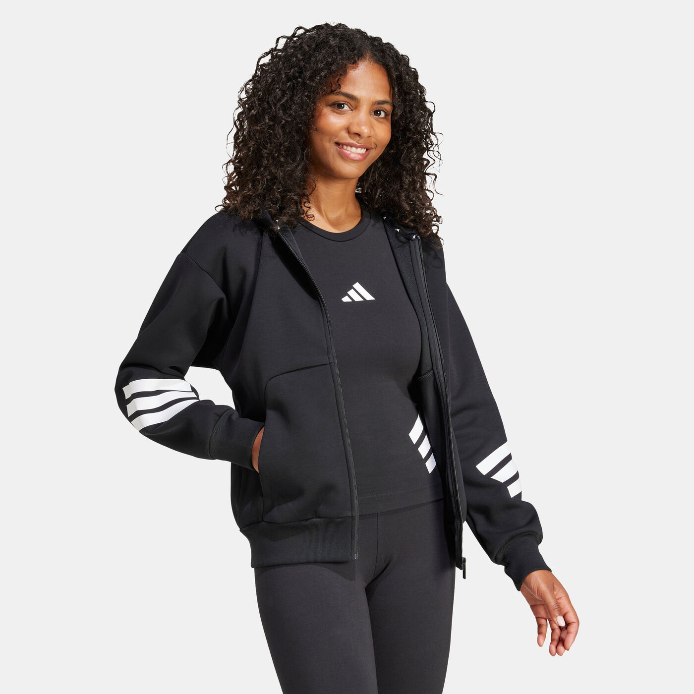 Women's Future Icons 3-Stripes Full-Zip Hoodie