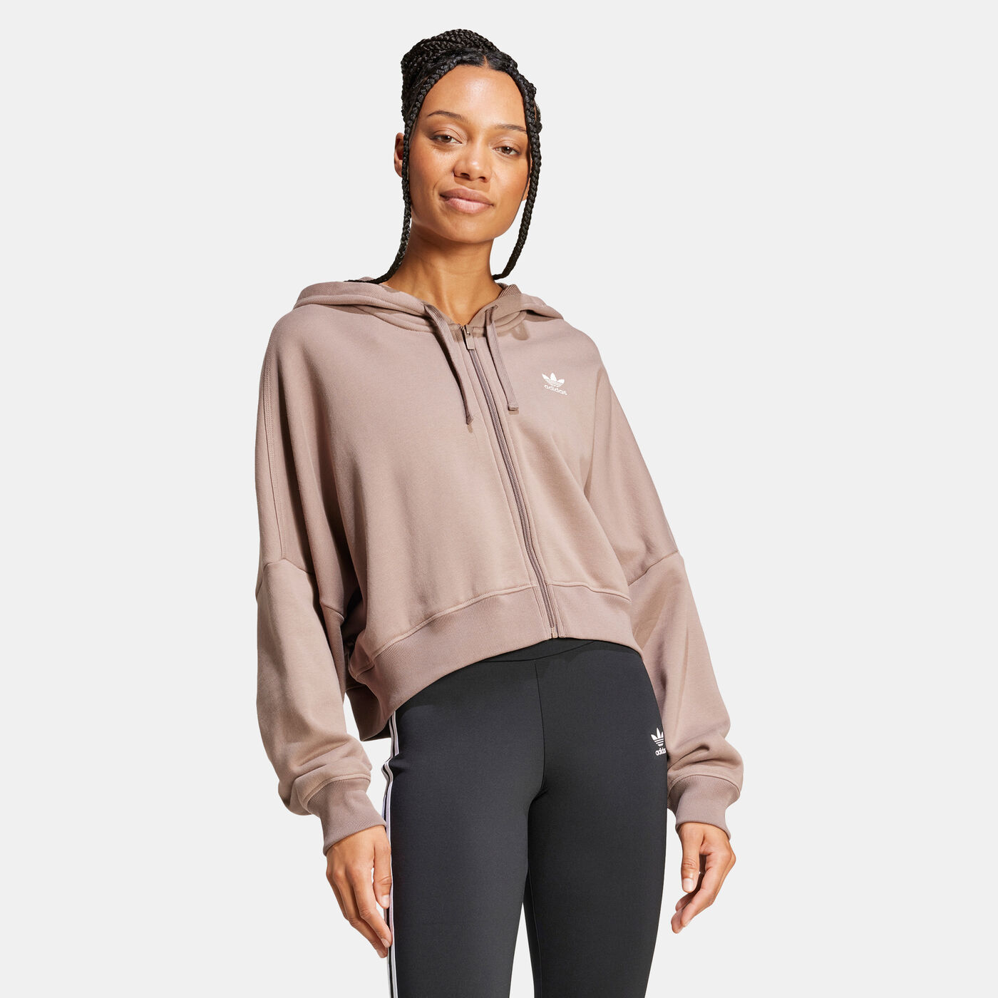 Women's Essentials French Terry Full-Zip Hoodie