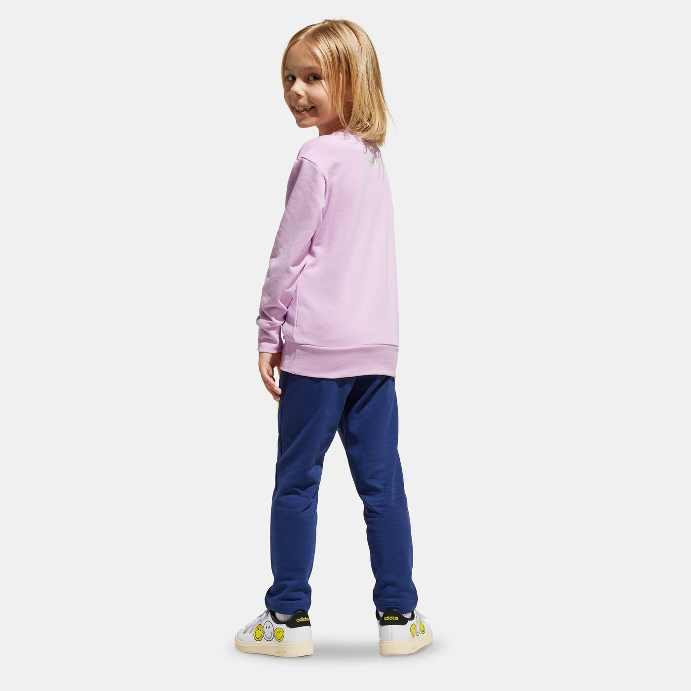 Kids' x Smileyworld Sweatshirt and Sweatpants Set