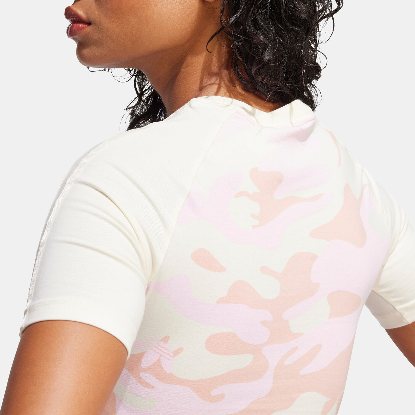 Women's Camo Allover Print Crop Top