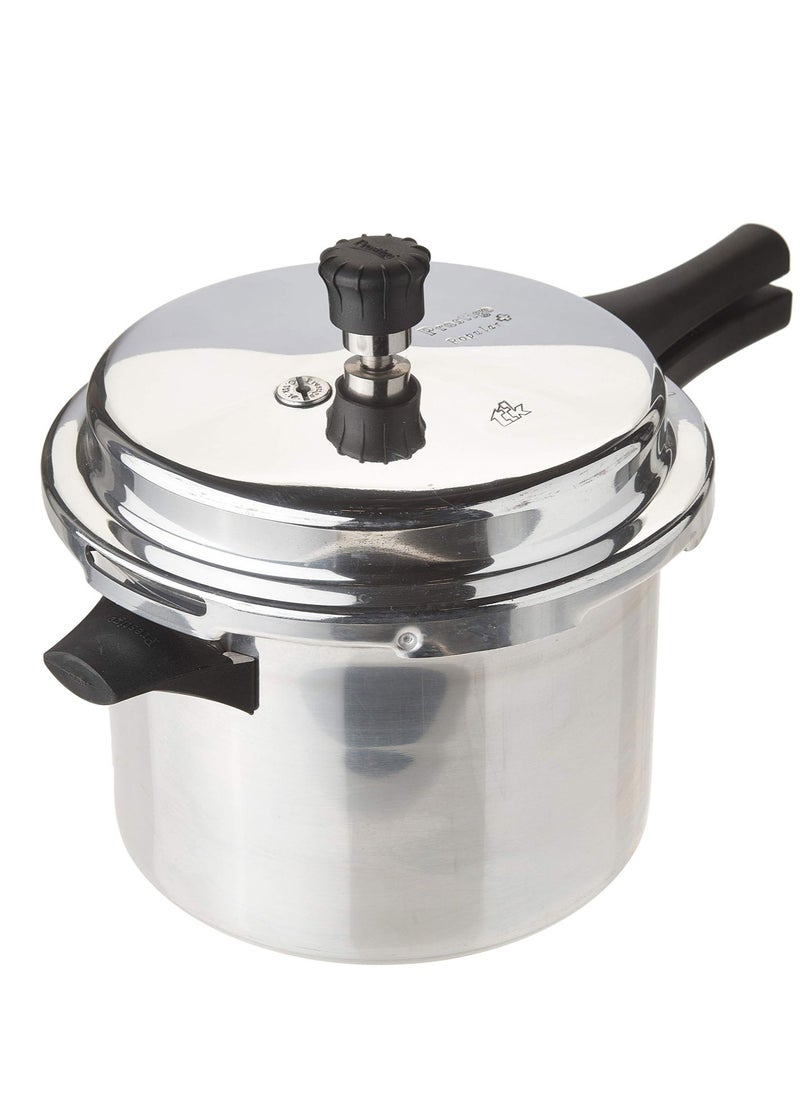 3Liters Bisbell Pressure Cooker Induction Base Heavy-Duty Aluminium With Lid Durable Handles Ideal For Small To Medium Households Saves Energy, Create Delicious, Silver 3L BB1695 Silver