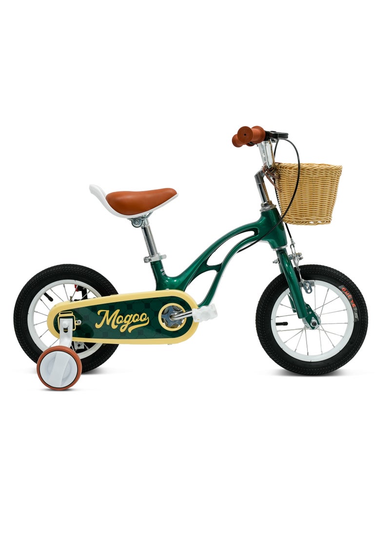 Mogoo - Flyer Magnesium Kids Bike - 14 Inch - Green