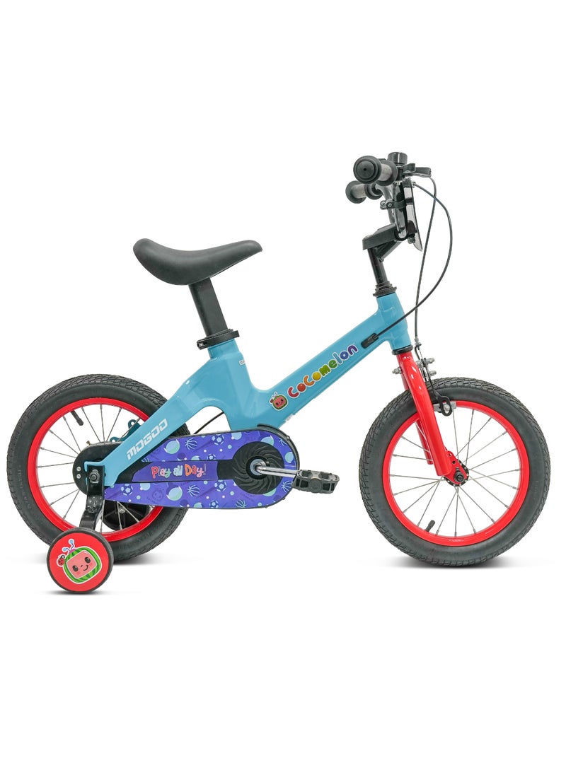 Mogoo - Cocomelon Play Kids Magnesium Bike - 12 Inch - Blue