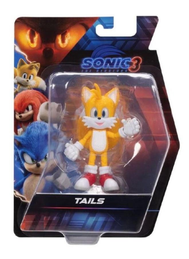 Sonic The Hedgehog 3 Movie Figure 10CM - 1 Piece Only, Assorted/Character May Vary
