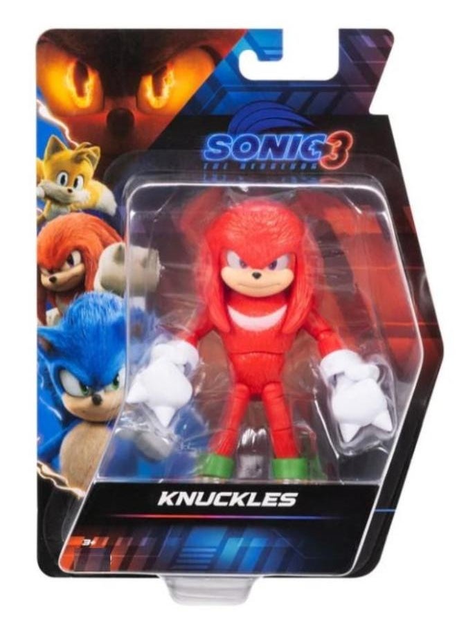 Sonic The Hedgehog 3 Movie Figure 10CM - 1 Piece Only, Assorted/Character May Vary