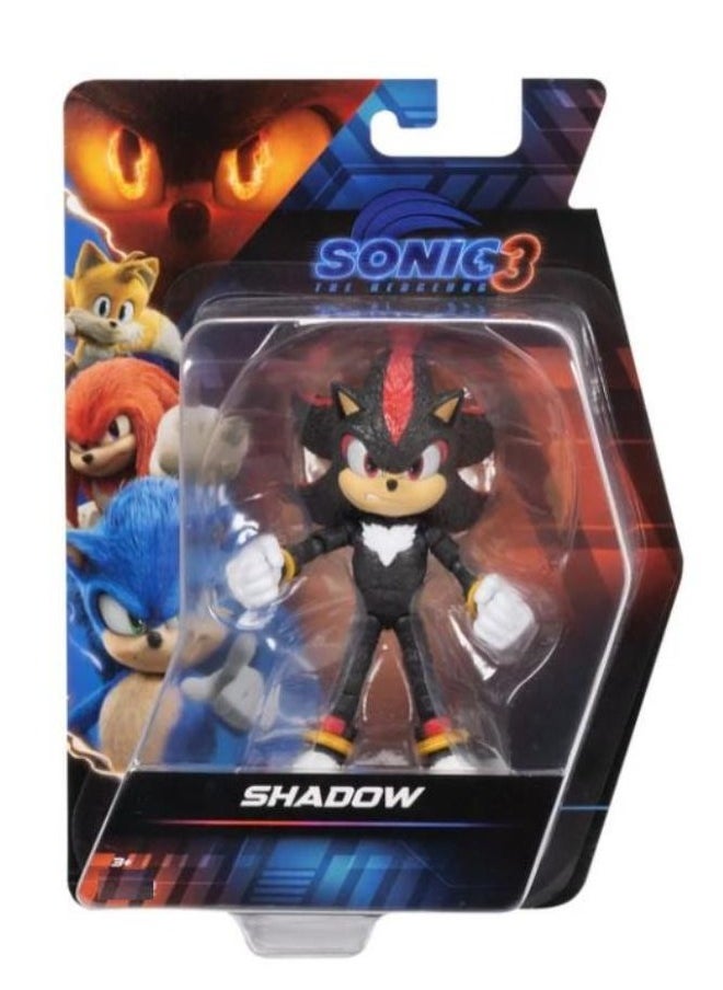 Sonic The Hedgehog 3 Movie Figure 10CM - 1 Piece Only, Assorted/Character May Vary