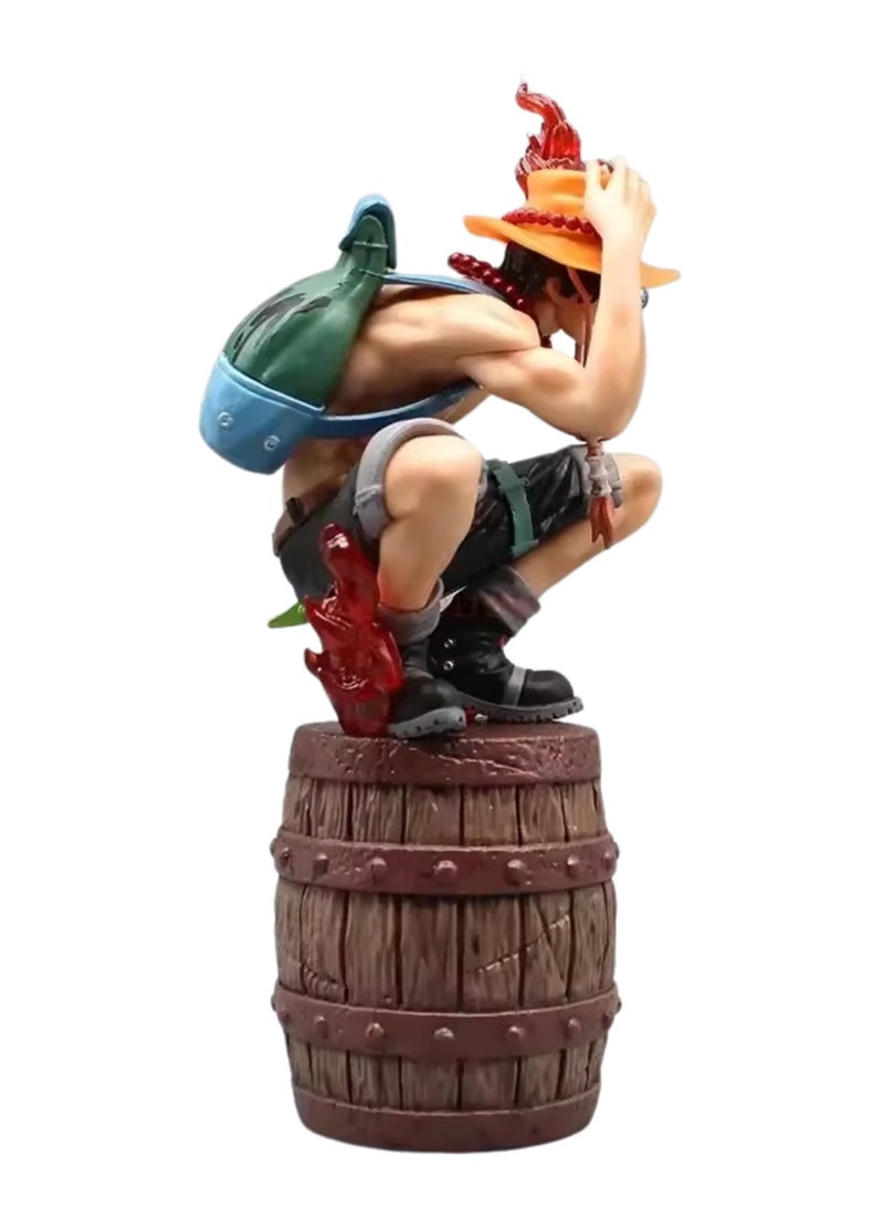 Portgas D. Ace PVC Action Figure - One Piece Collectible Statue - High Quality PVC Anime Figure - Limited Edition Ace Figure for Fans & Collectors - Anime Merchandise