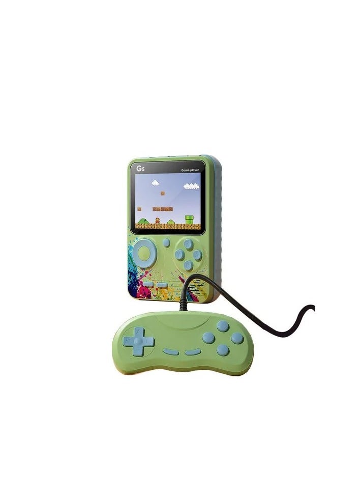 Retro Mini Handheld G5 Game Console Matcha Green