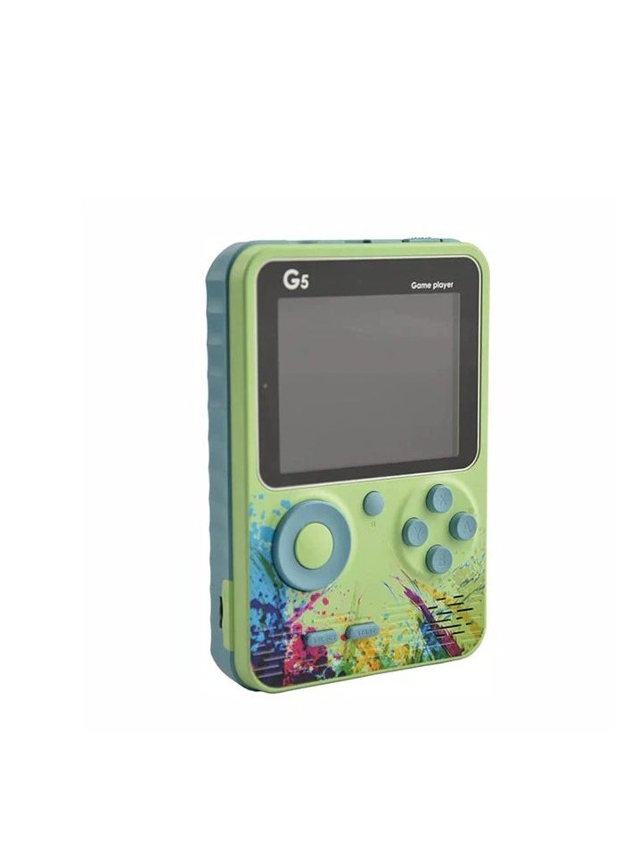 Retro Mini Handheld G5 Game Console Matcha Green