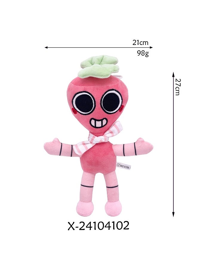 Dandy's World Plush, Dandys Plushies Doll for Horror Game Fans, Stuffed Figure Toy – Birthday & Valentine's Gift for Partners Kids Boys Girls