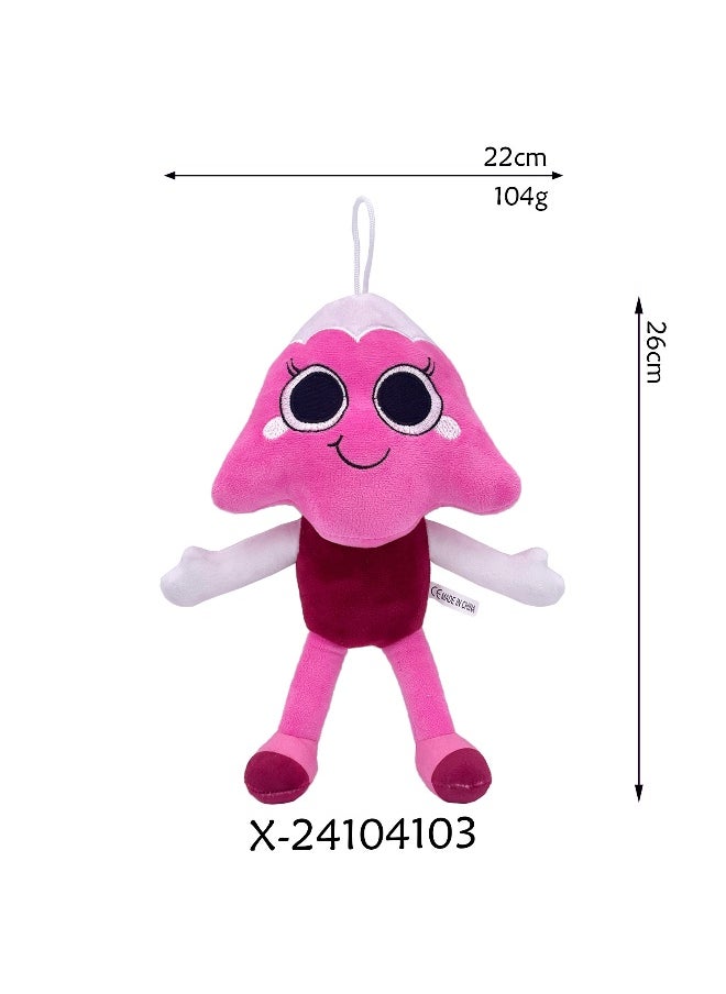 Dandy's World Plush, Dandys Plushies Doll for Horror Game Fans, Stuffed Figure Toy – Birthday & Valentine's Gift for Partners Kids Boys Girls