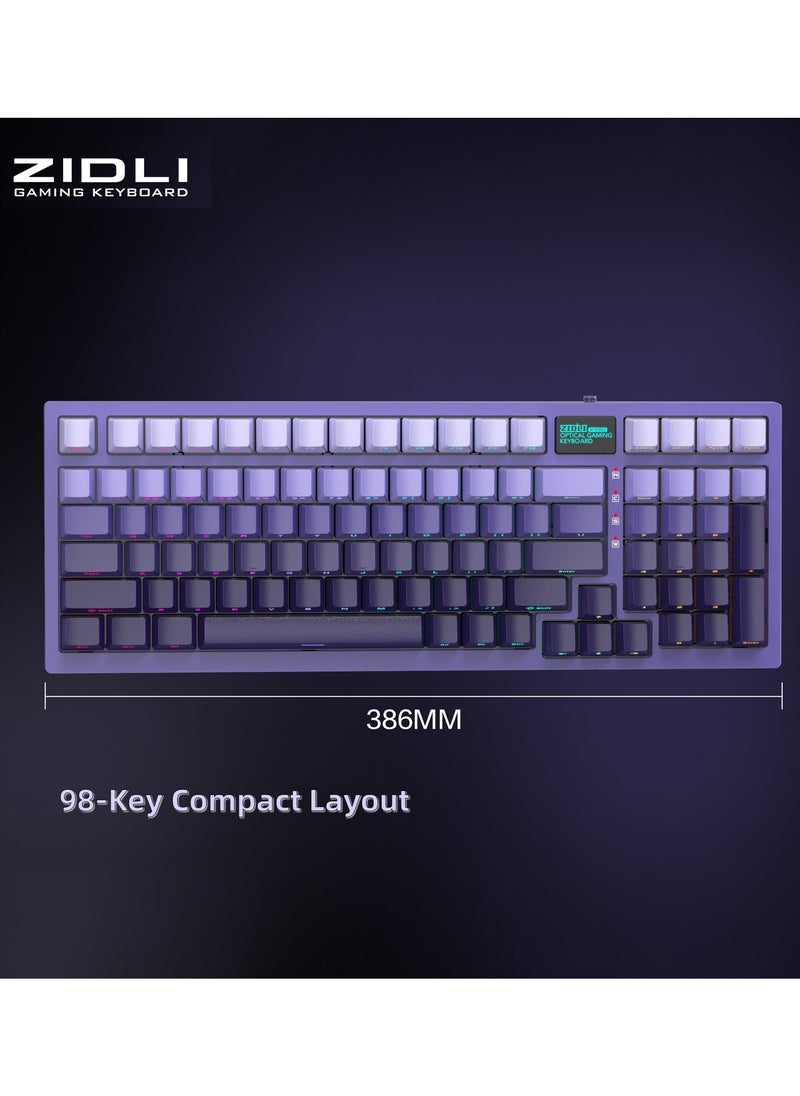 K980 Wired Mechanical Keyboard with Optical Switches | IP68 Waterproof | Full Key Hot-Swap | Side-Engraved Keycaps