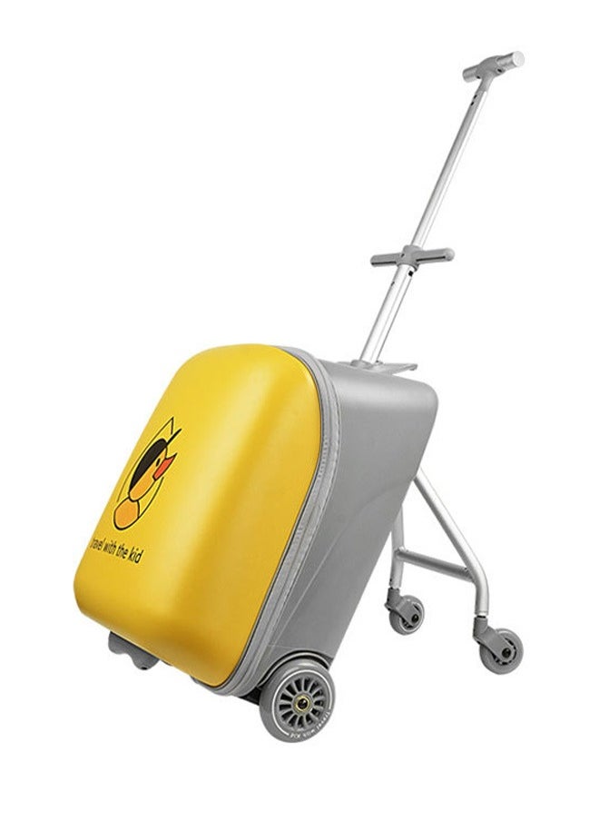 2-In-1 Children'S Luggage Suitcase, With Universal Wheels And Customs Locks, 20 Inches, Maximum Load-Bearing 50kg