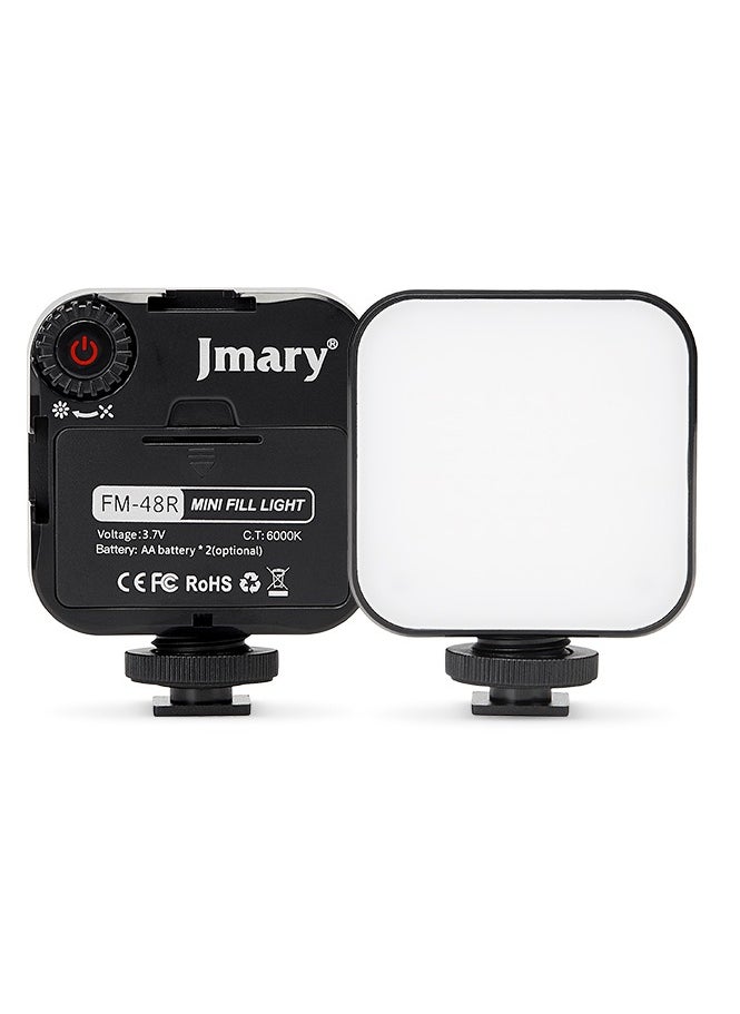 Jmary FM-48 Mini Portable Video Fill Light Black