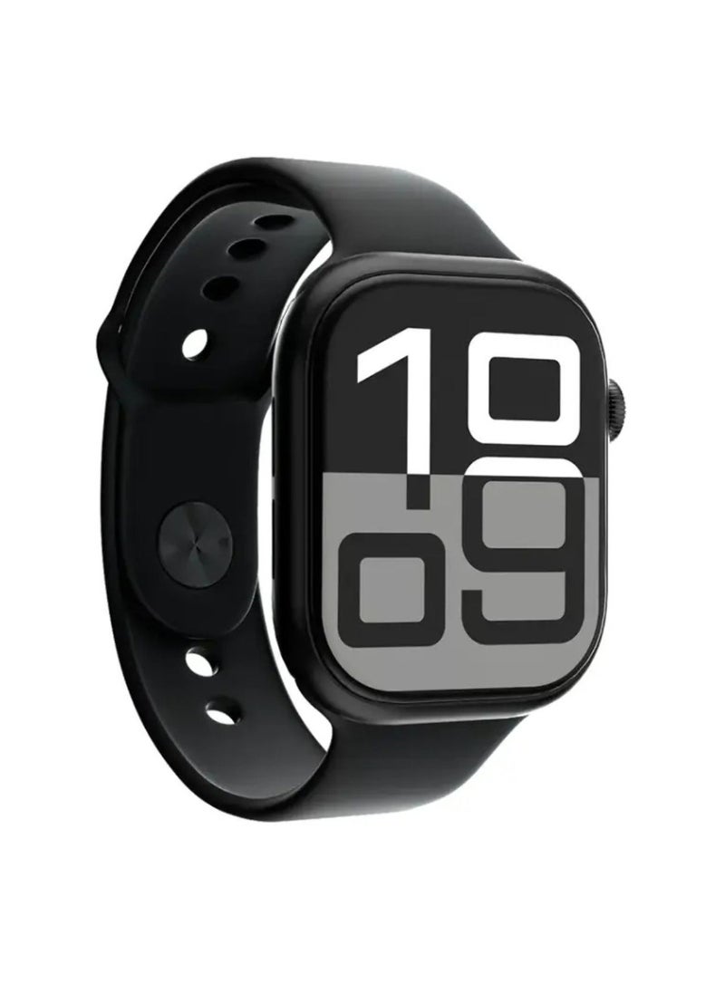 Active SE 46 Smart Watch- Jet Black & Black Strap