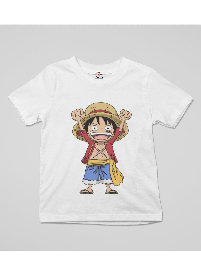 White t-shirts one piece design