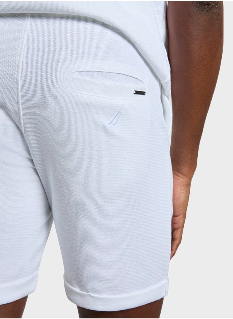 Men's White Cotton Shorts for Effortless Style & Comfort – Perfect for Everyday Casual Wear