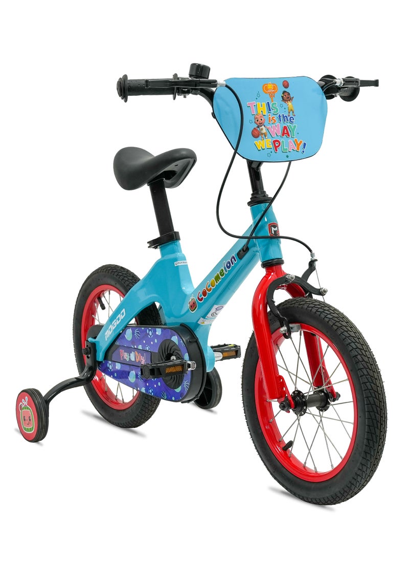 Mogoo - Cocomelon Play Kids Magnesium Bike - 14 Inch - Blue