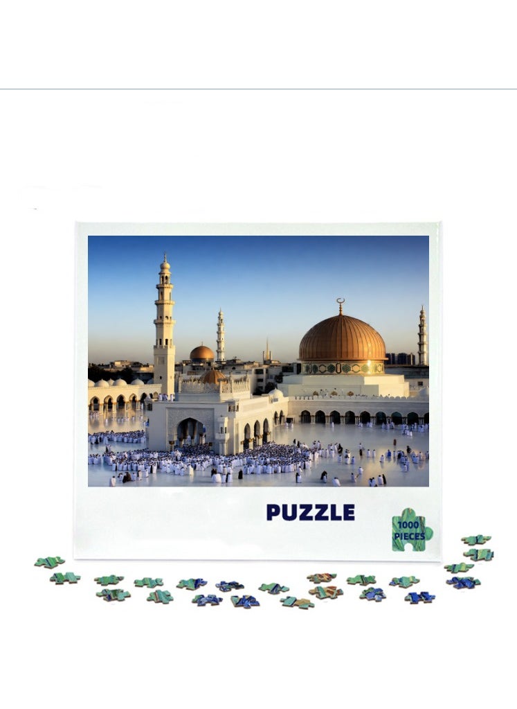 1000-Piece Scenic Puzzle for Home Decor and Leisure Activities