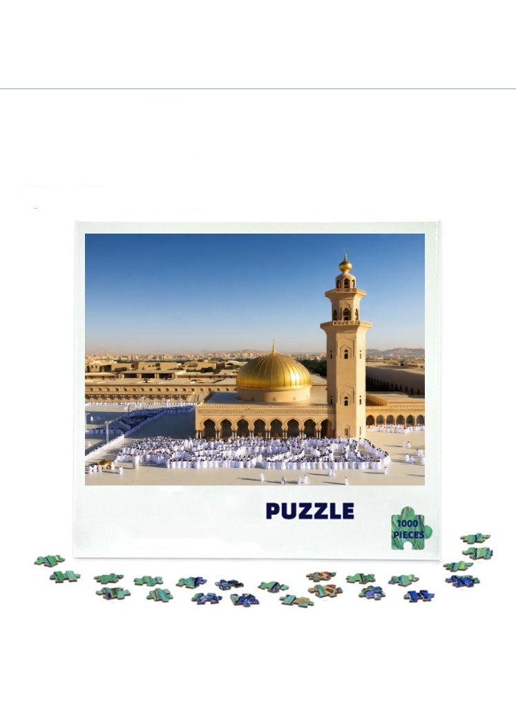 1000-Piece Scenic Jigsaw Puzzle for Home Décor and Leisure Activities