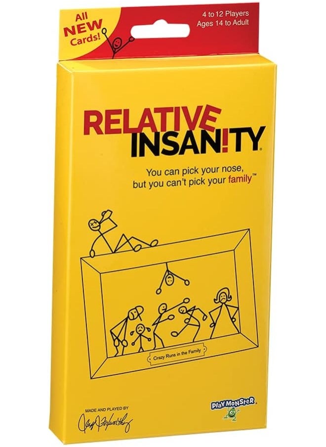 Relative Insanity Party Game Expansion/Travel Pack