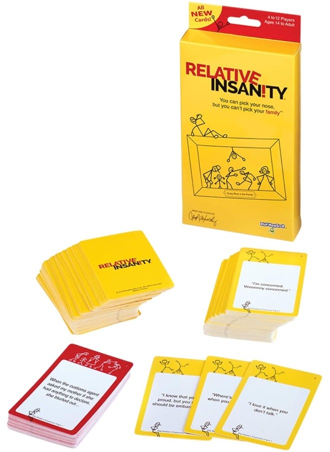 Relative Insanity Party Game Expansion/Travel Pack