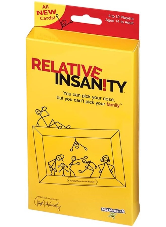 Relative Insanity Party Game Expansion/Travel Pack