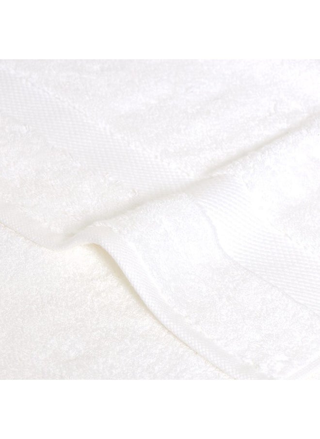 Resort Cotton Bath Sheet, White - 650 Gsm, 90X150 Cm