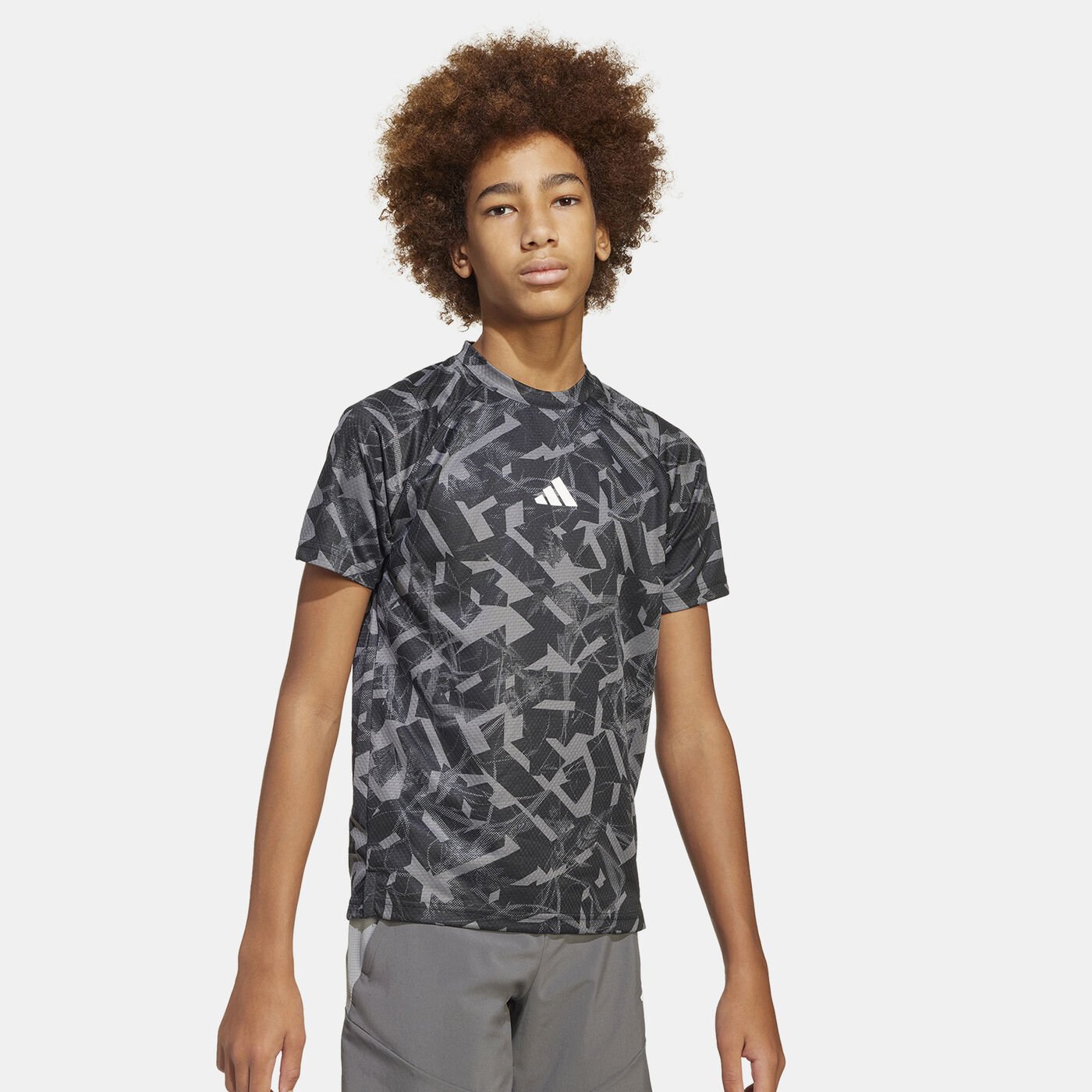 Kids' Sport Icons Fractal Print T-Shirt