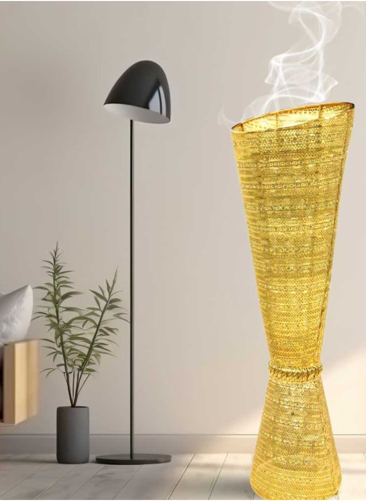 High Quality Large Oud Burner 100 cm Tall Incense Mabkhara for Home Fragrance and Decore