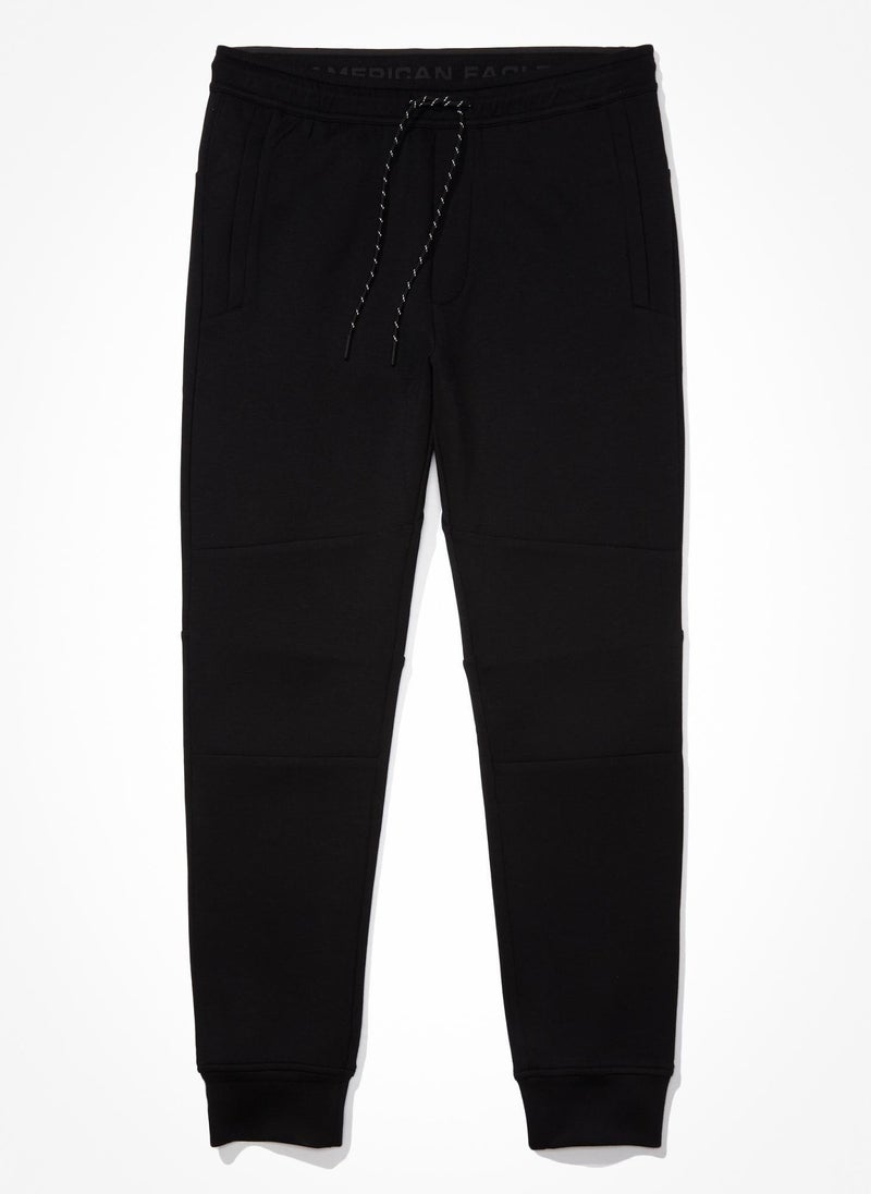 Essential Drawstring Cuffed Sweatpants